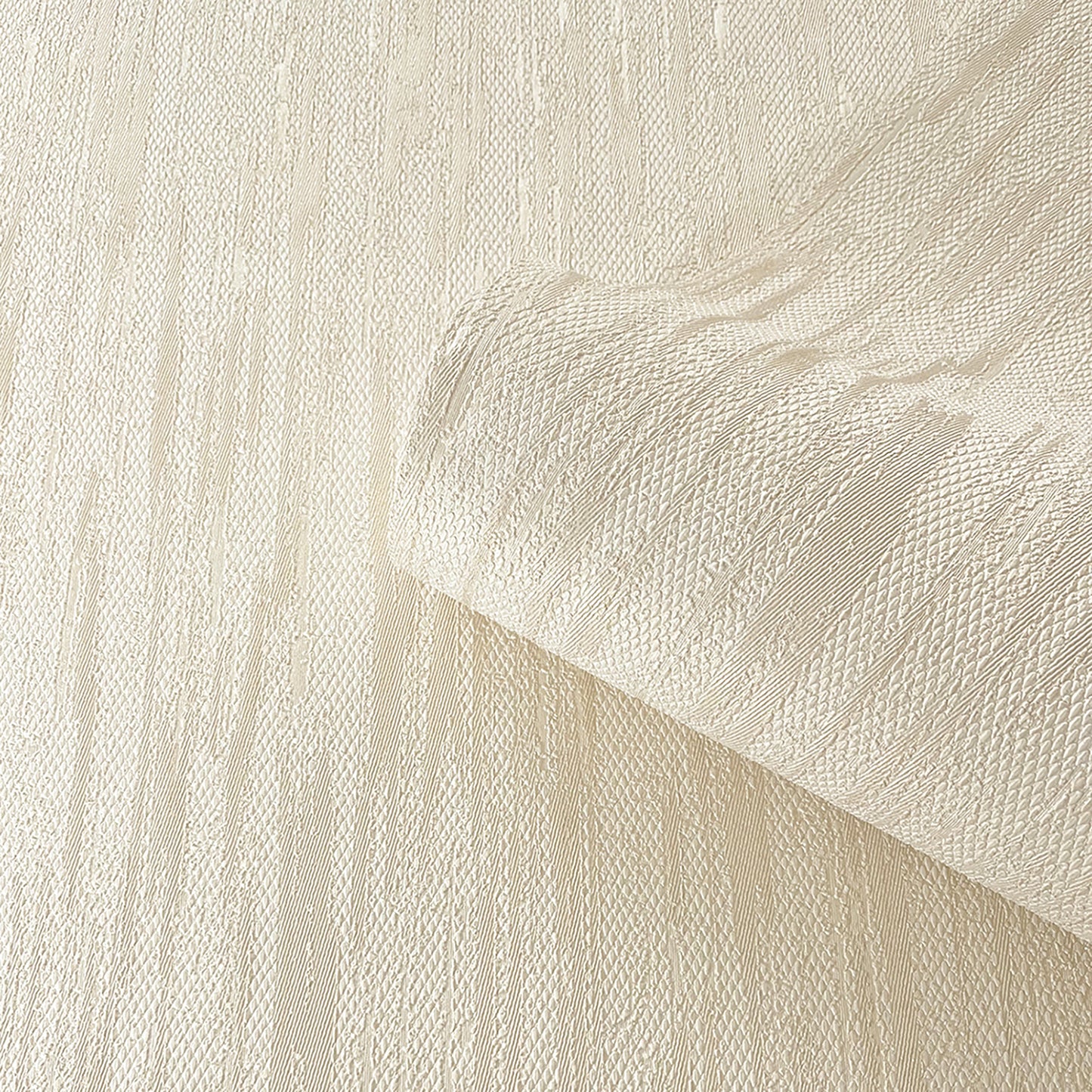 Allegra Cream Italian Heavyweight Wallpaper by Belgravia Décor