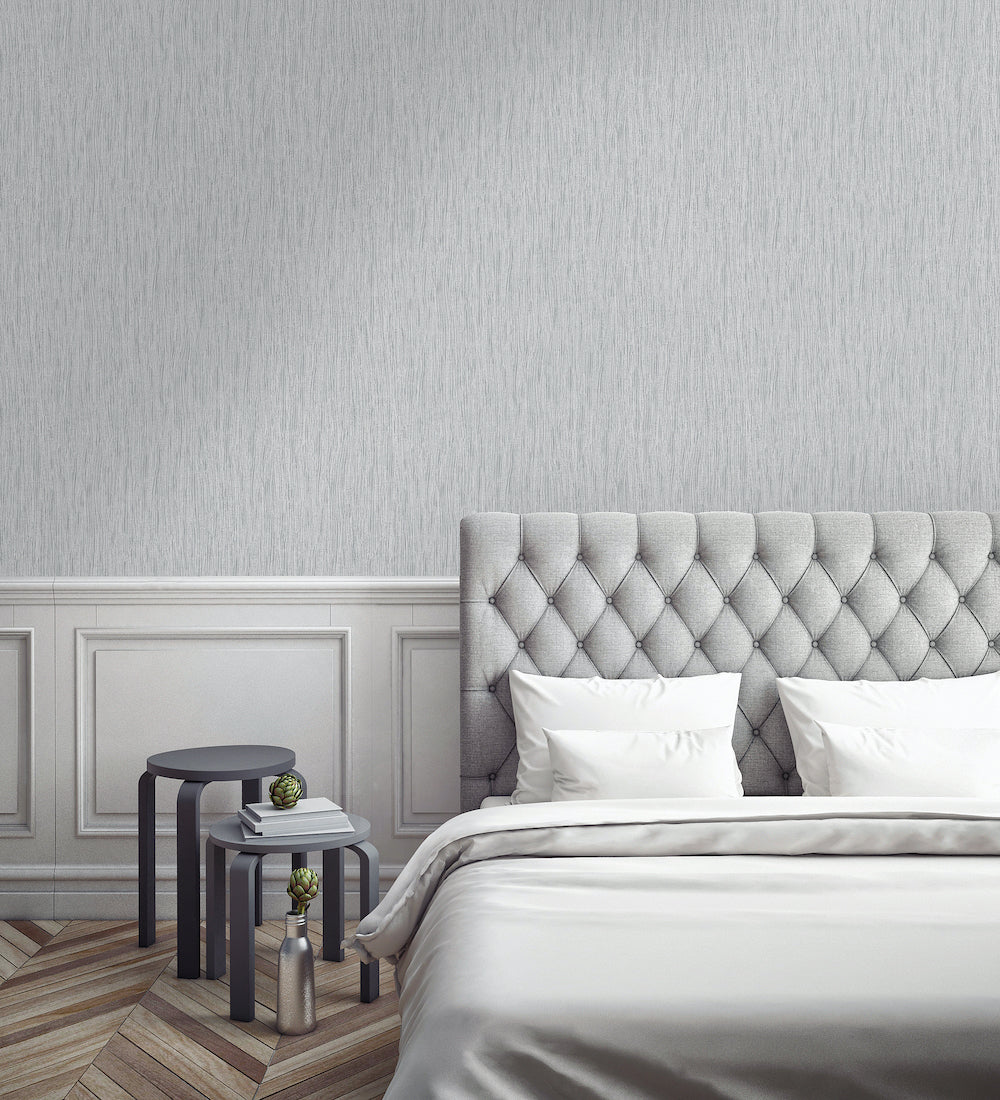 Loretta textured Vinyl Grey by Holden decor