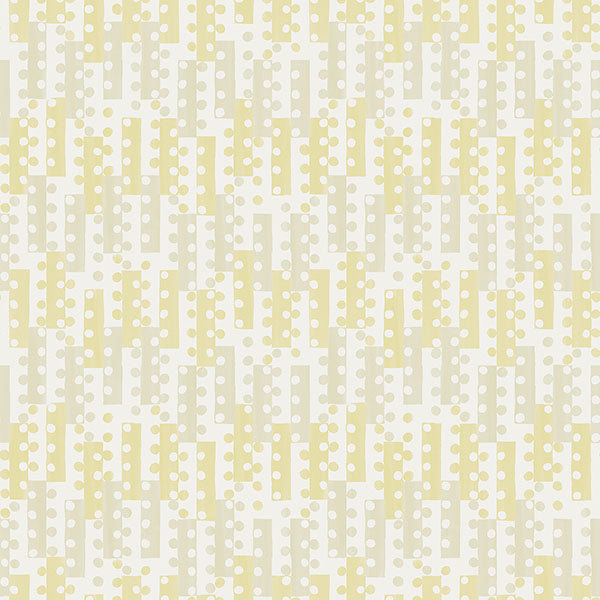 Erik Yellow Building Blocks Wallpaper by A Street Prints