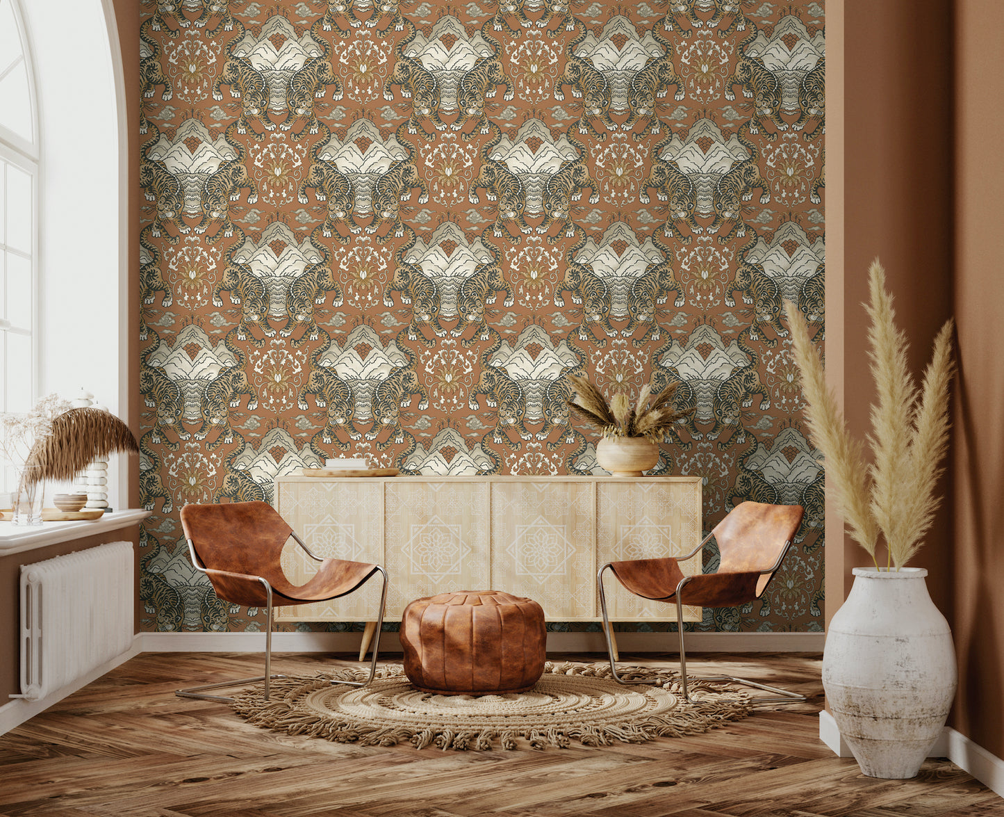 Tora Burnt Orange by Holden Decor