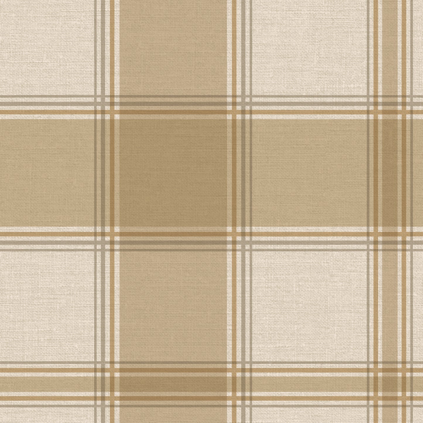 Carmella Check Cream/Sand Luxury Italian textured wallcovering by Belgravia Décor