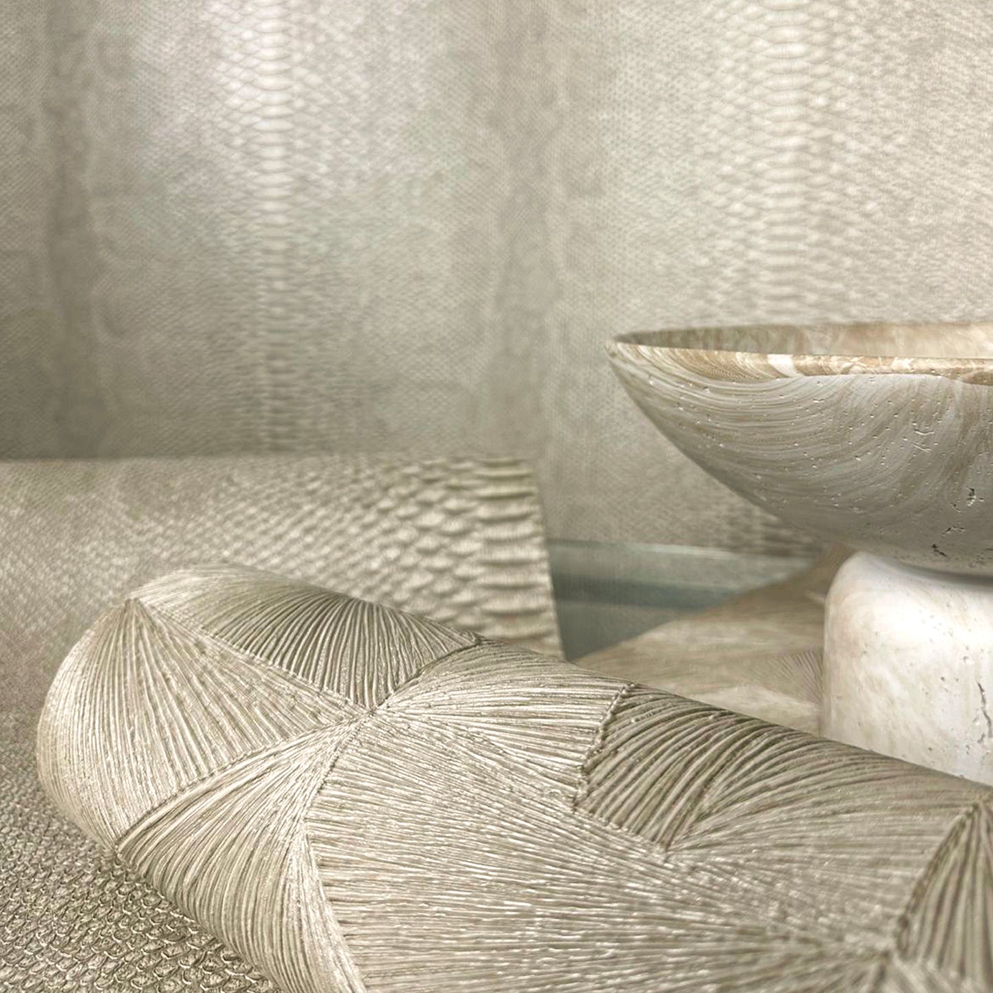 Dakota Light Alabaster Cream Luxury Italian Heavyweight by Belmont House