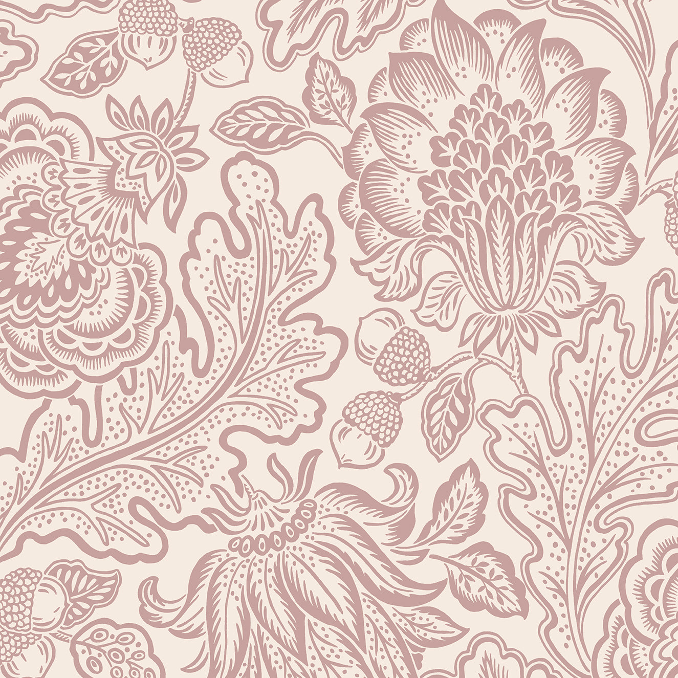 Fernhurst Pink Wallpaper by Belgravia