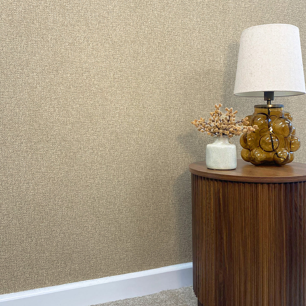 Mantella Champagne Heavyweight Wallpaper by Belgravia Décor