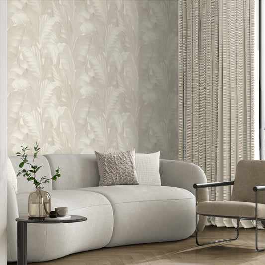 Sumatra Cream Wallpaper by Belgravia Décor
