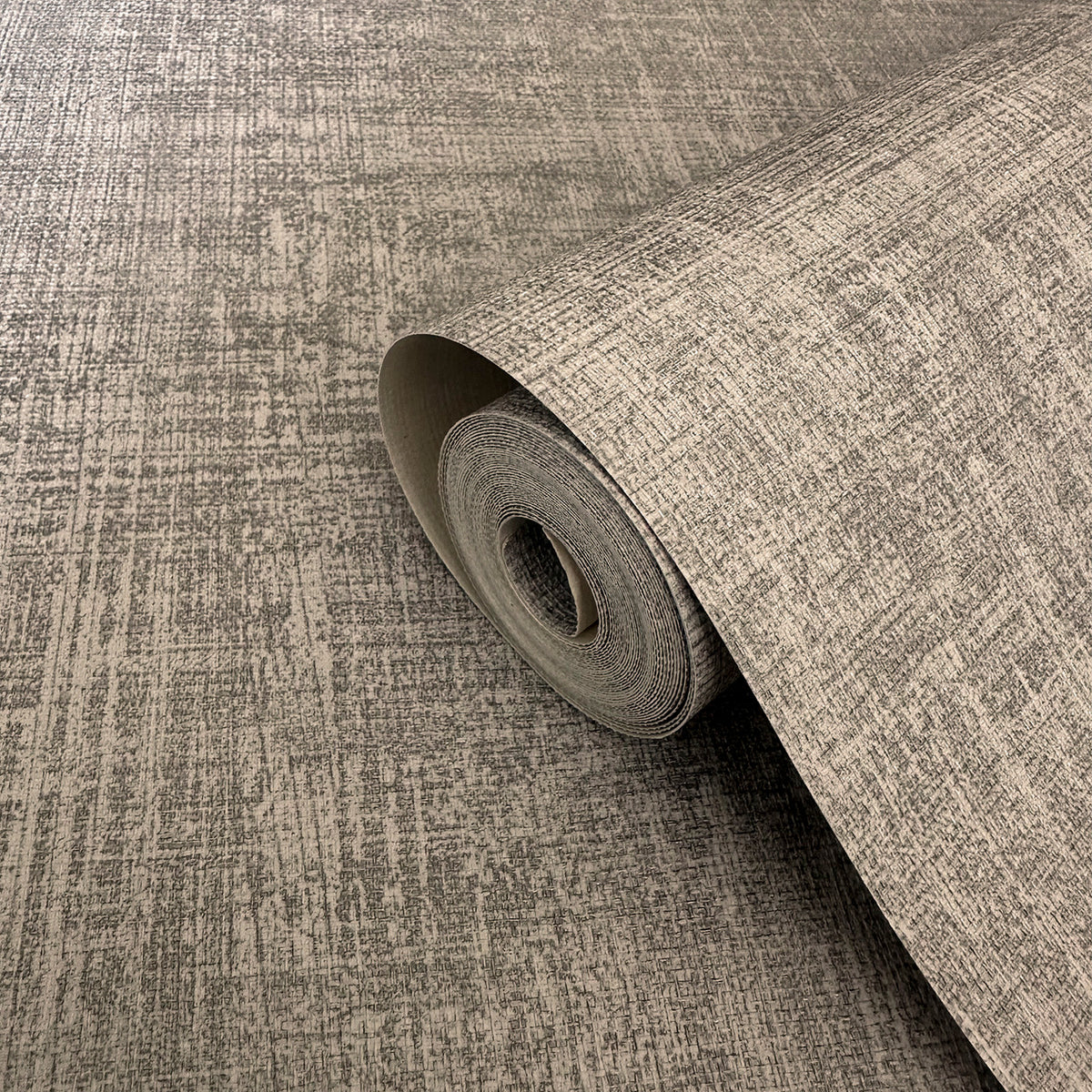 Rowen Mocha Heavyweight Vinyl Wallpaper by Belgravia Décor