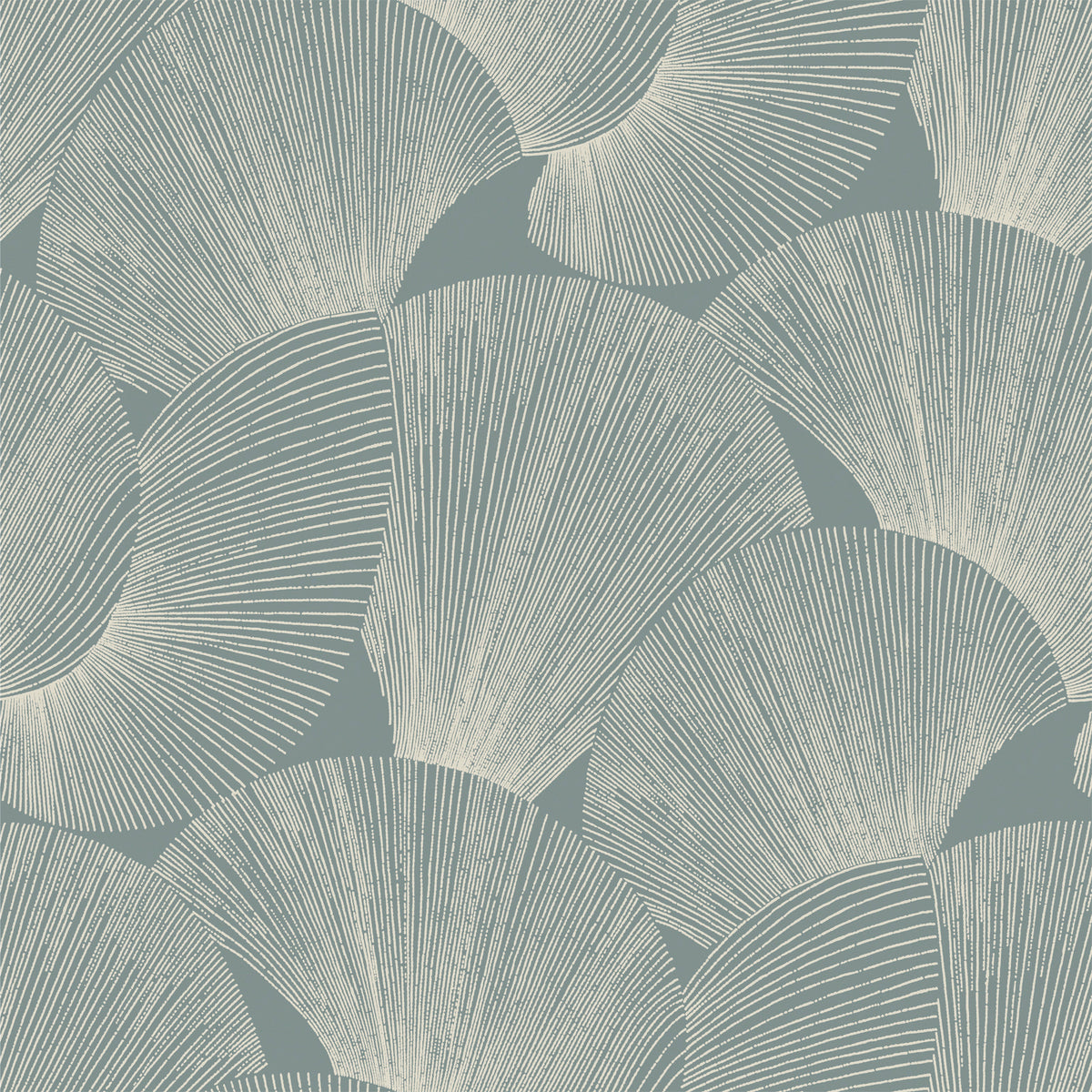 Sirena Shall Blue Wallpaper by Belgravia Décor