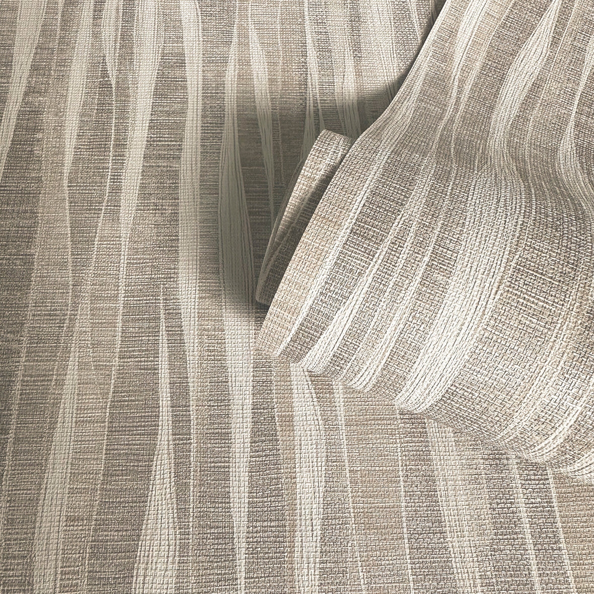 Fabiano Beige Heavyweight Wallpaper Collection by Belgravia Décor
