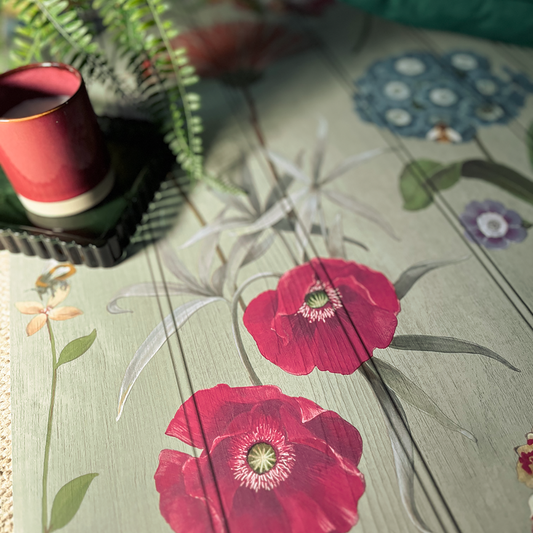 Botanist Floral Sage Wallpaper by Belgravia Décor