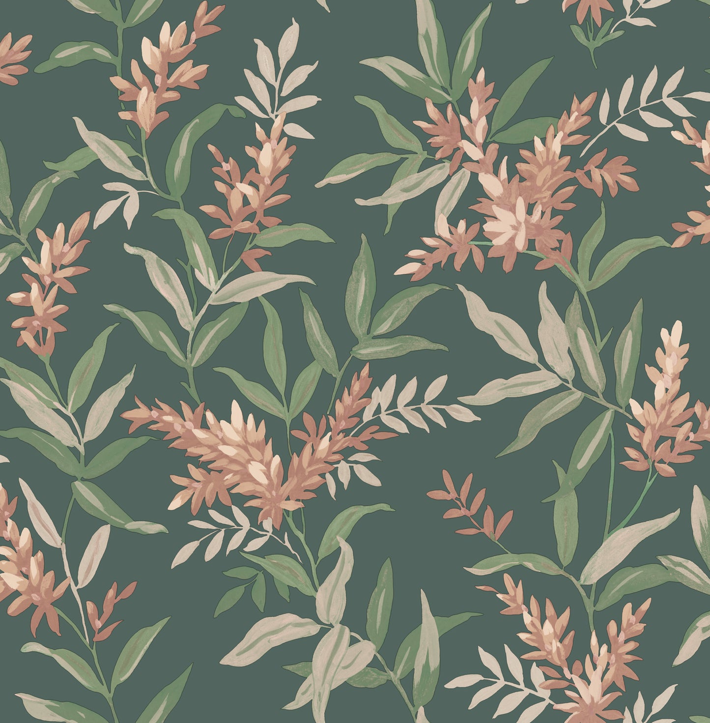 Olivia Floral Pink / Sage by Belgravia Décor