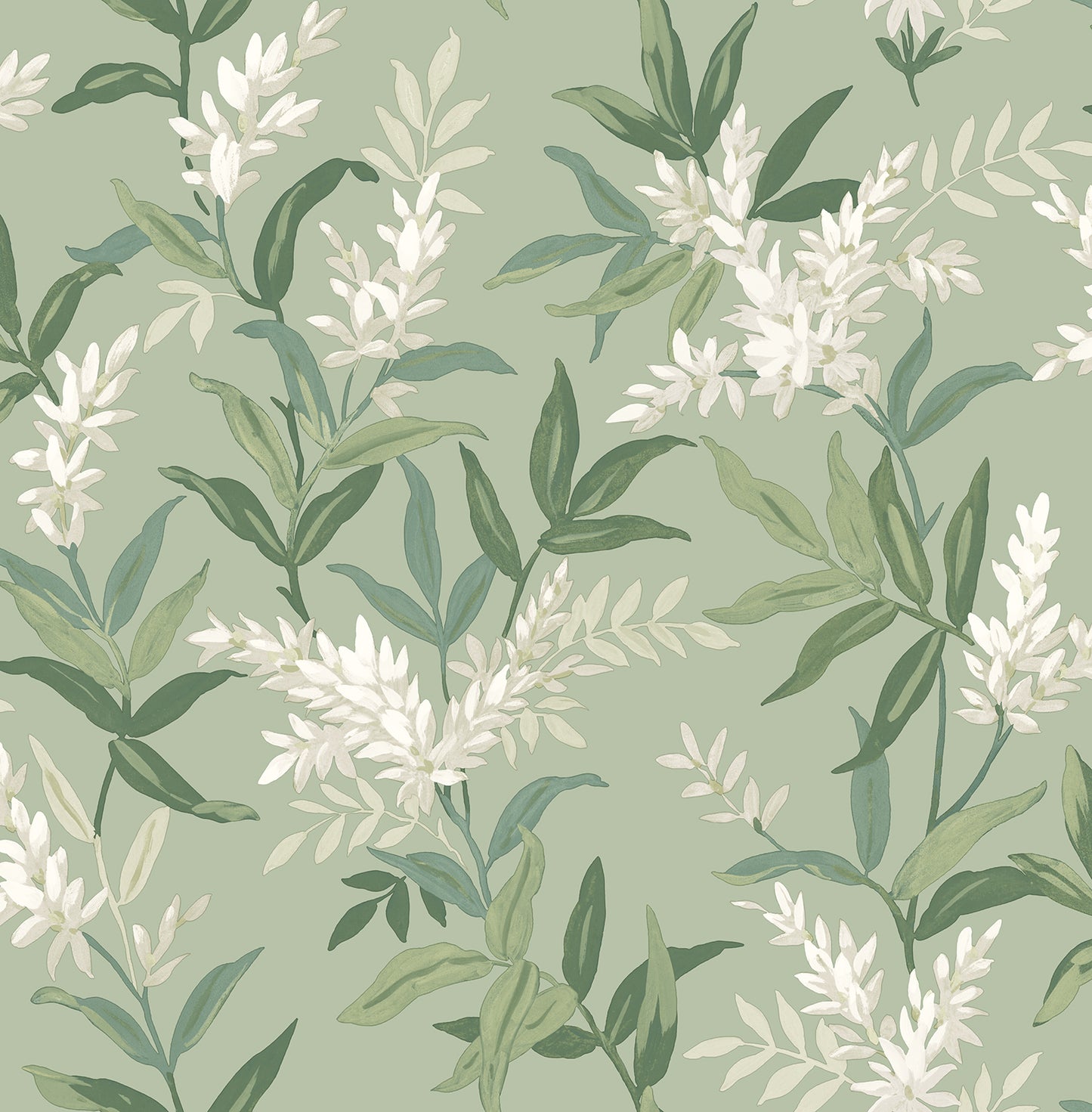 Olivia Floral Sage by Belgravia Décor