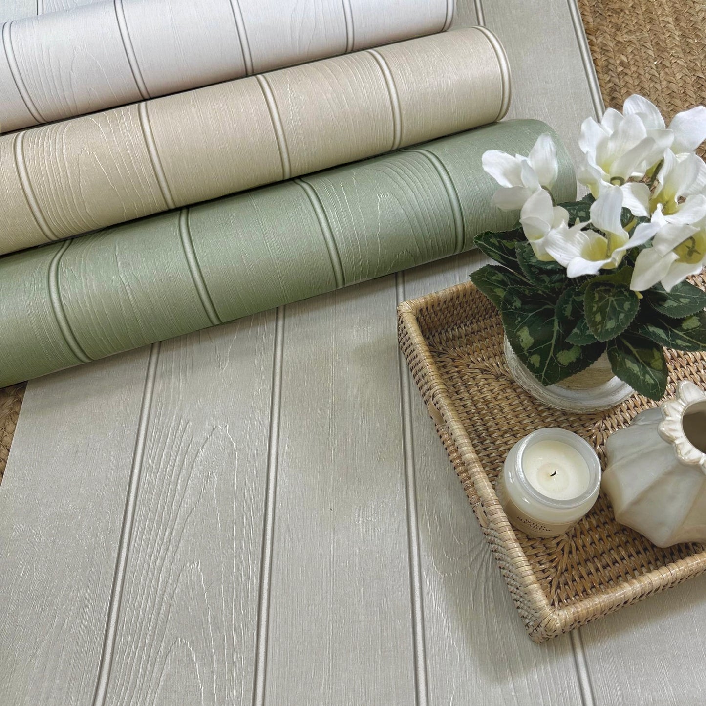 Beaded Wood Sage by Belgravia Décor