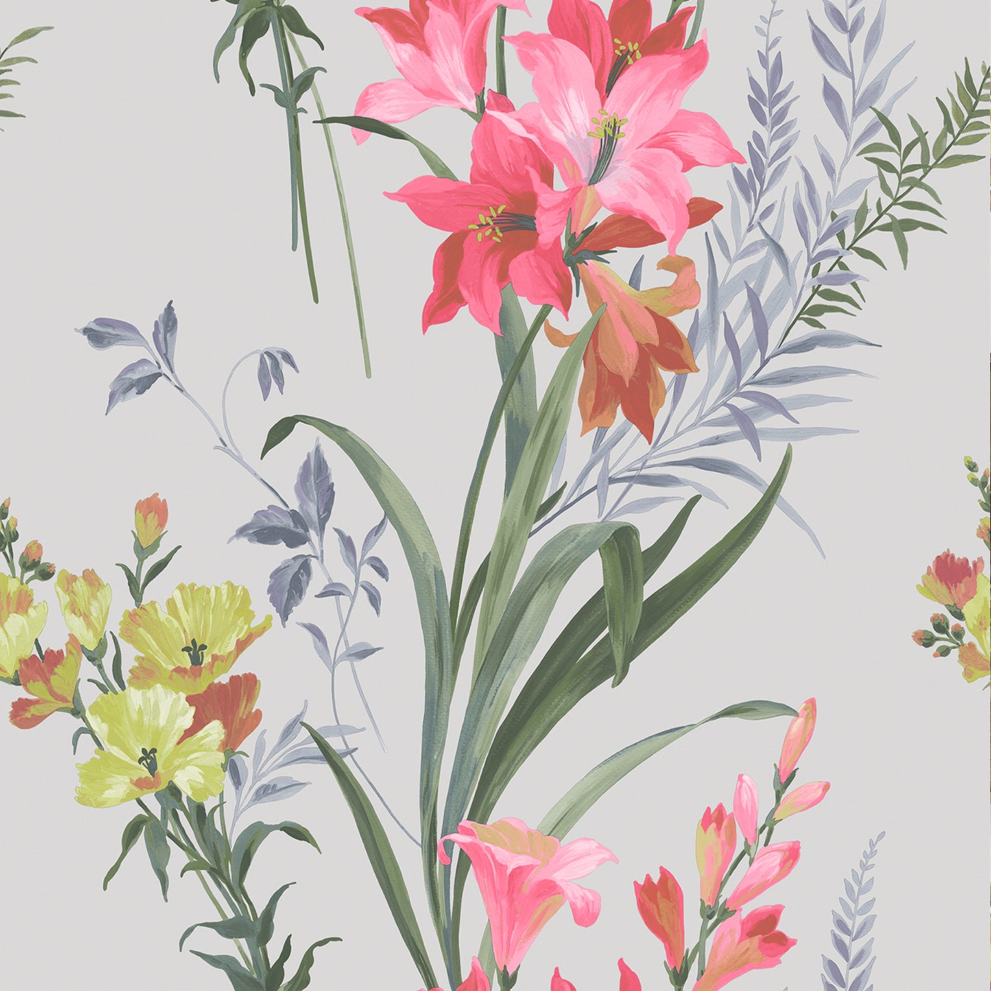 Thalia Red Wallpaper by Belgravia Décor