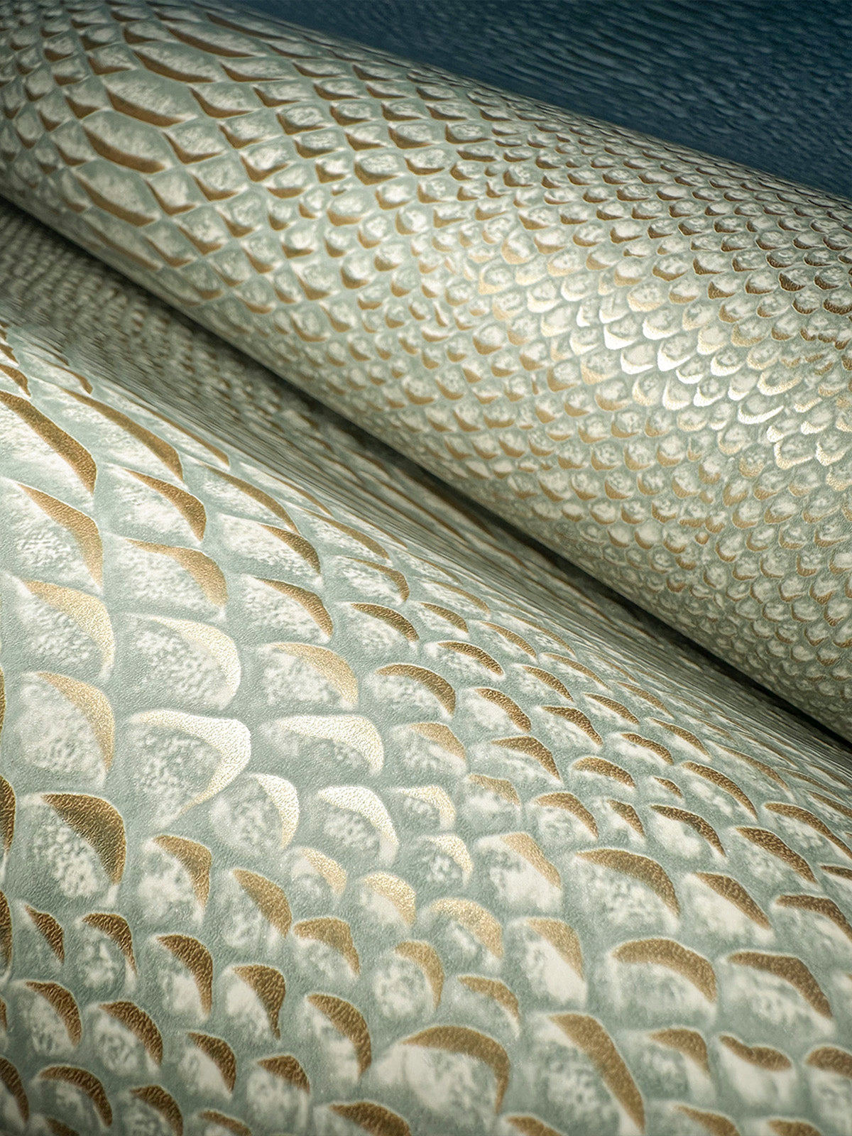 Animal Skin Sage Wallpaper by Belgravia Décor