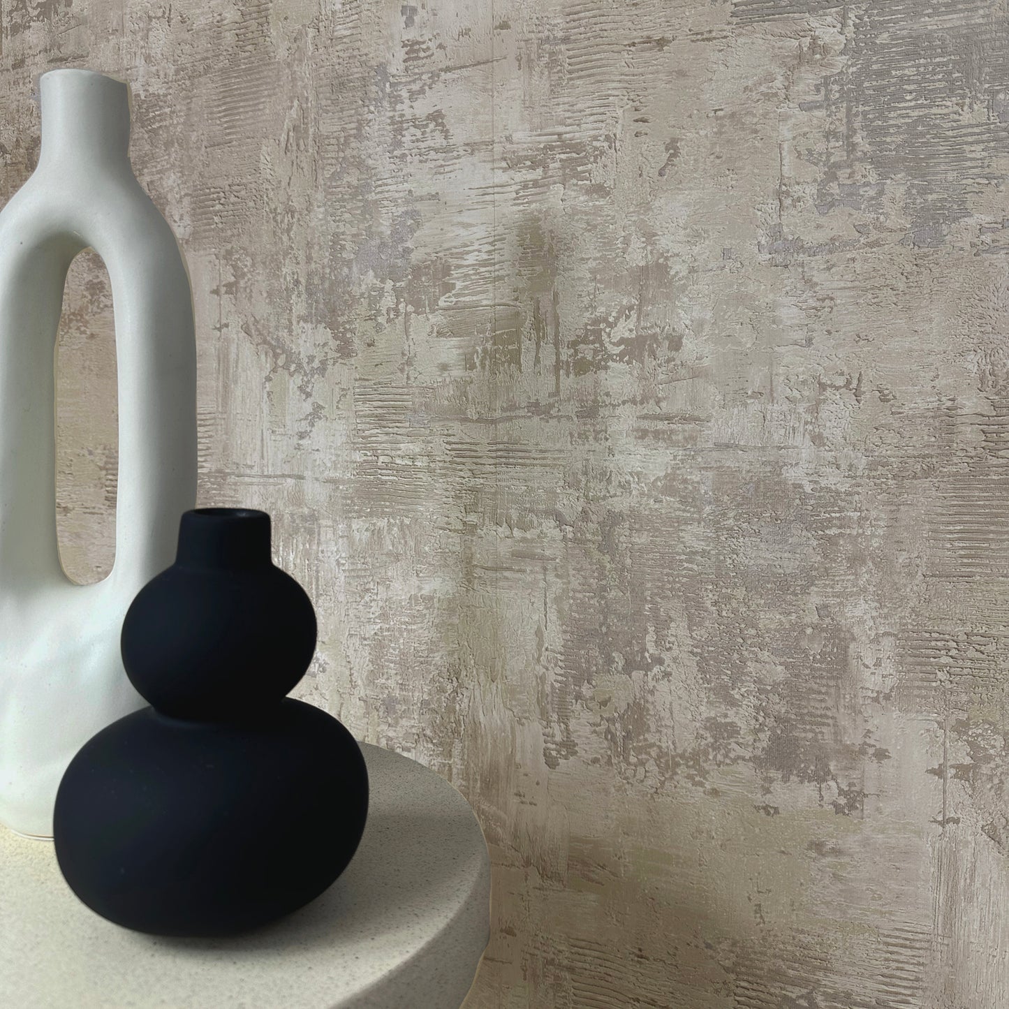 Plaster Beige Luxury Italian wallpaper by Belgravia Décor