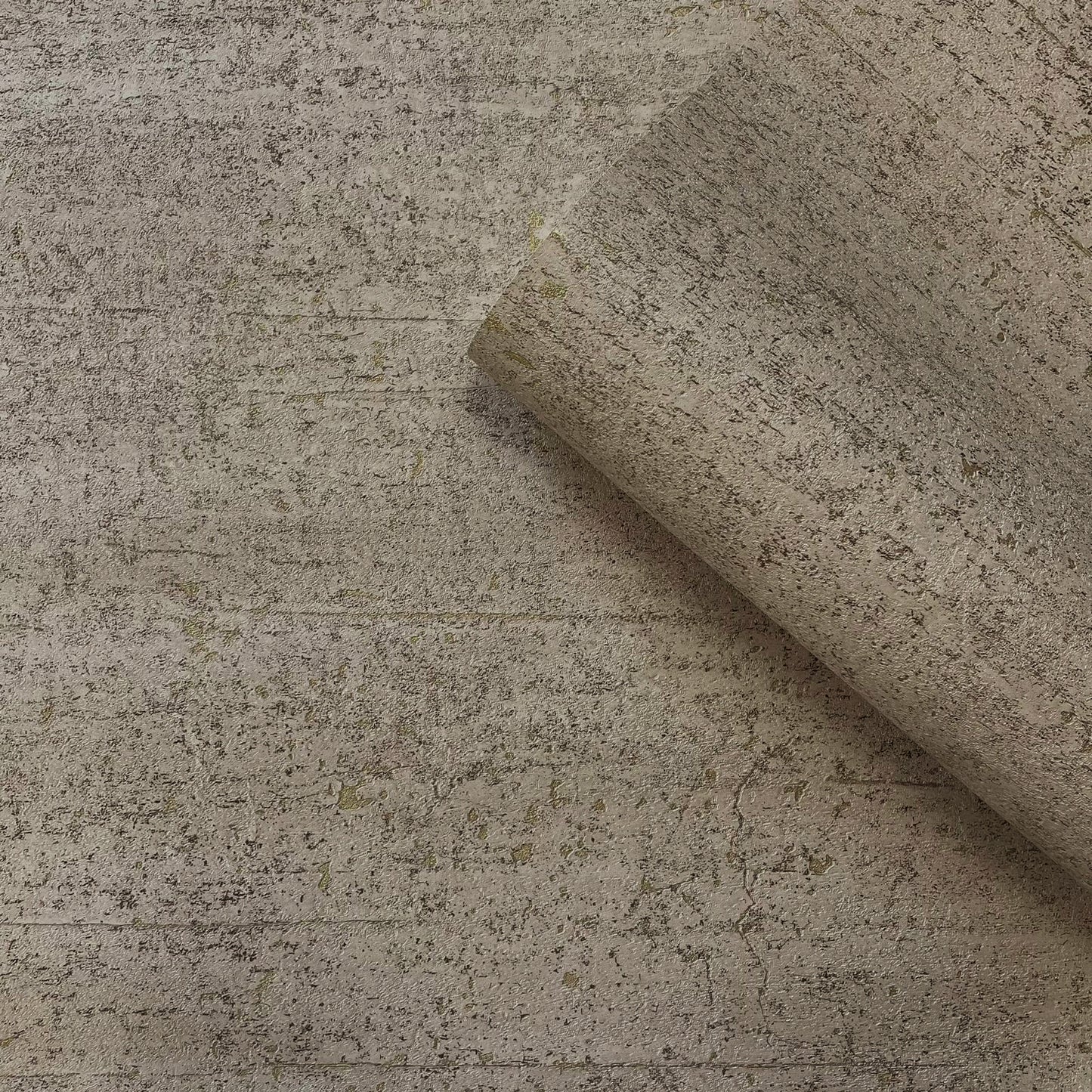 Concrete Mocha Brown Heavy Weight Wallpaper by Belgravia Décor