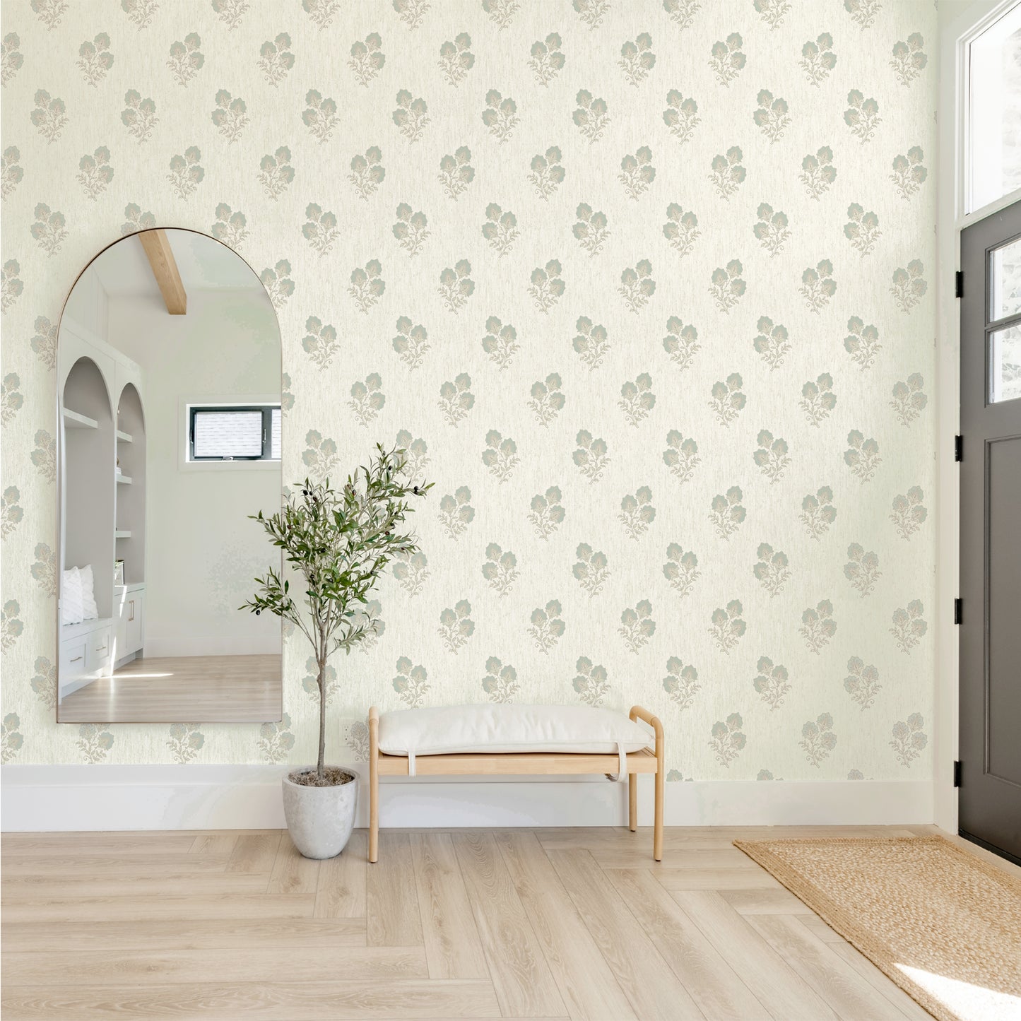 Carlotta Green Luxury Heavyweight Vinyl by Belgravia Décor