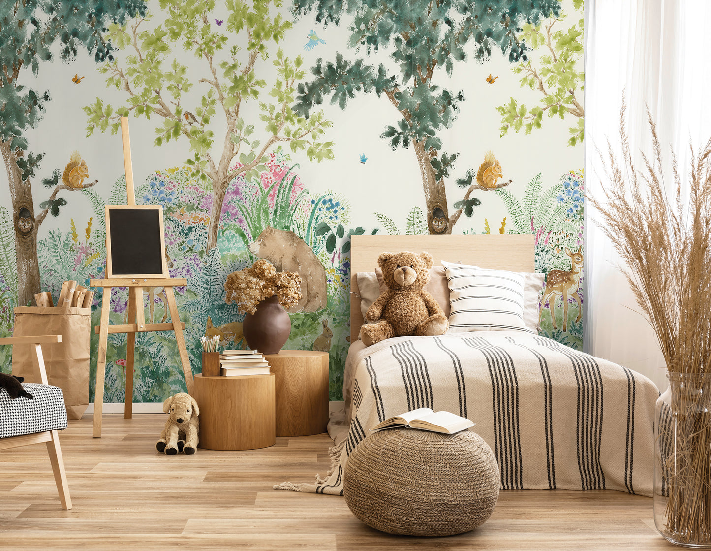 Forest Friends Mural by Holden Decor