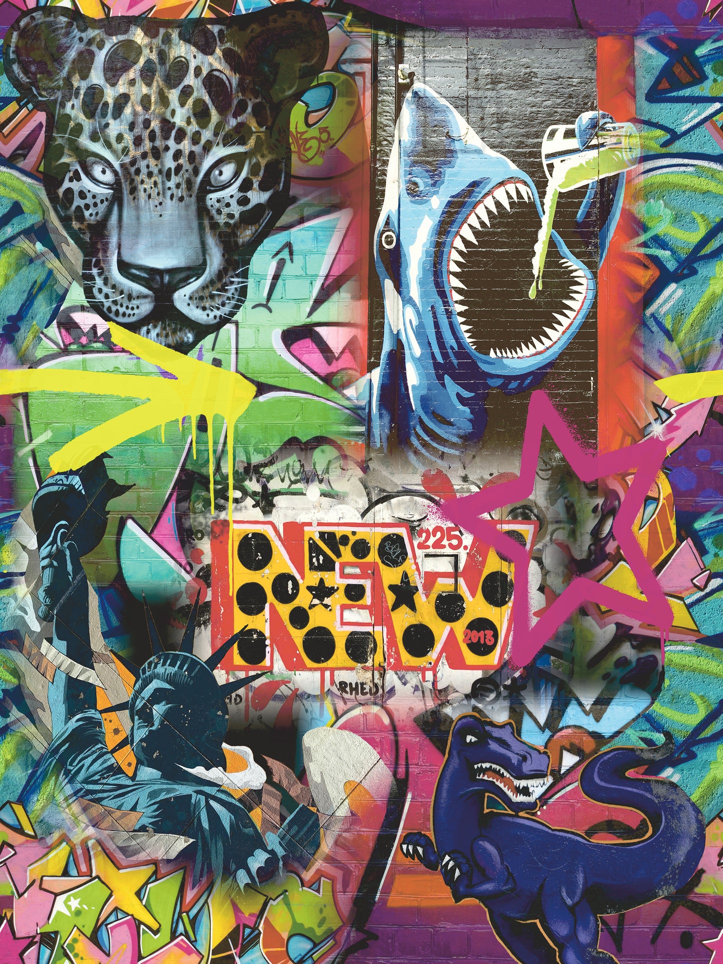 Graffiti Mural by Holden Decor