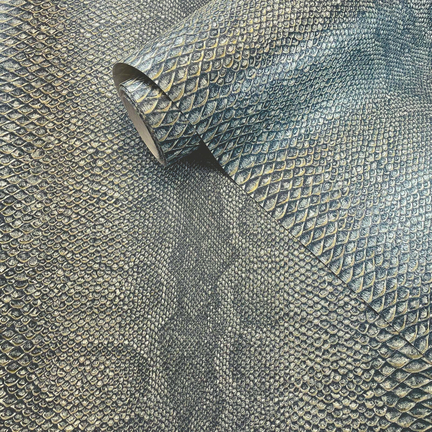 Bowie Thames Blue Luxury Italian Heavyweight by Belmont House