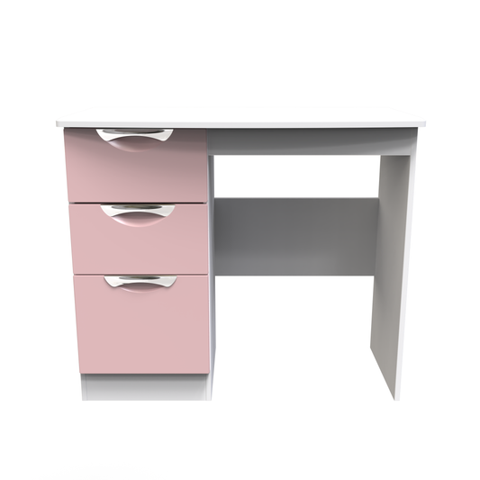 Isabelle Vanity Table in Kobe Pink White by Welcome Furniture