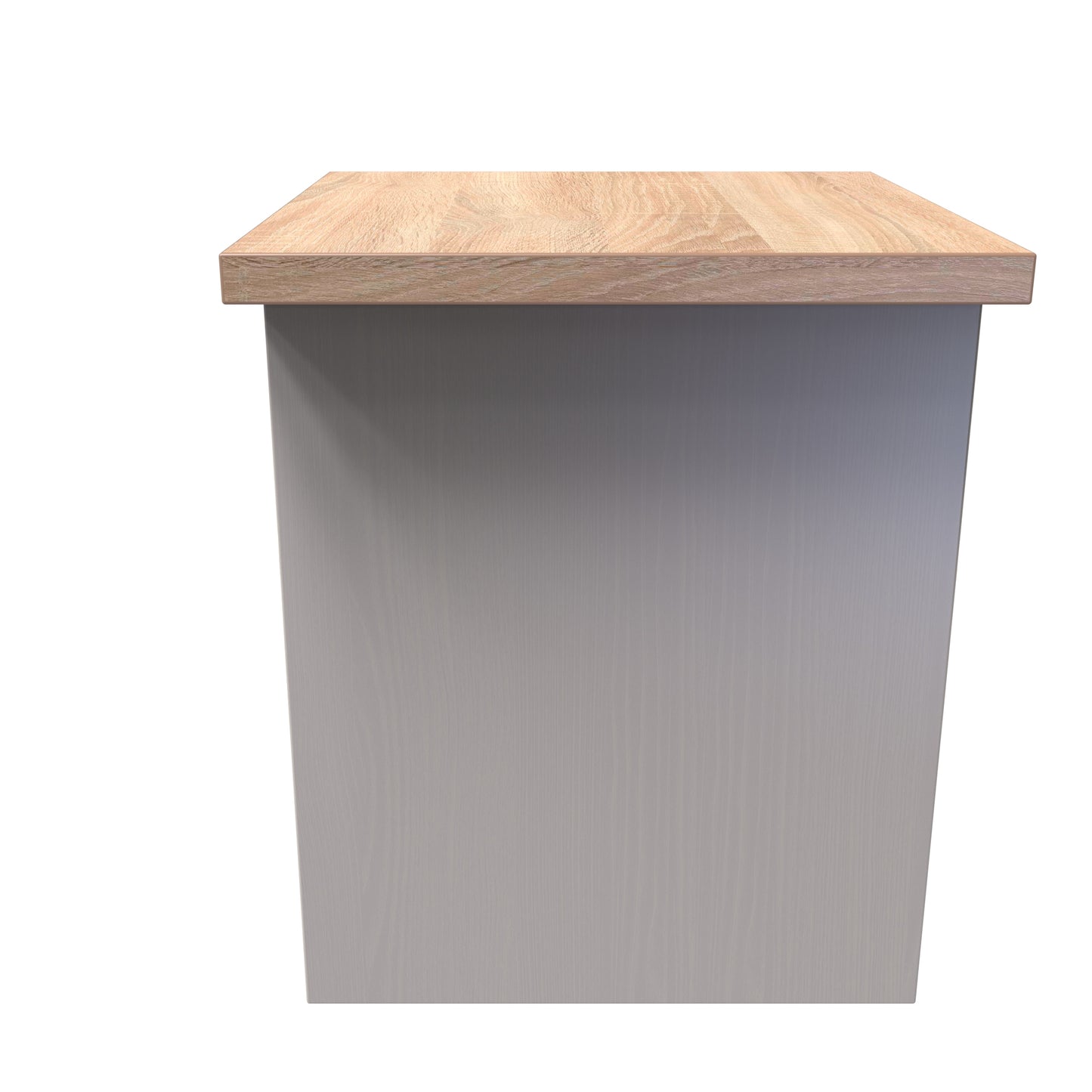 Washington Lamp Table in Kashmir Ash with Bardolino Oak by Welcome Furniture