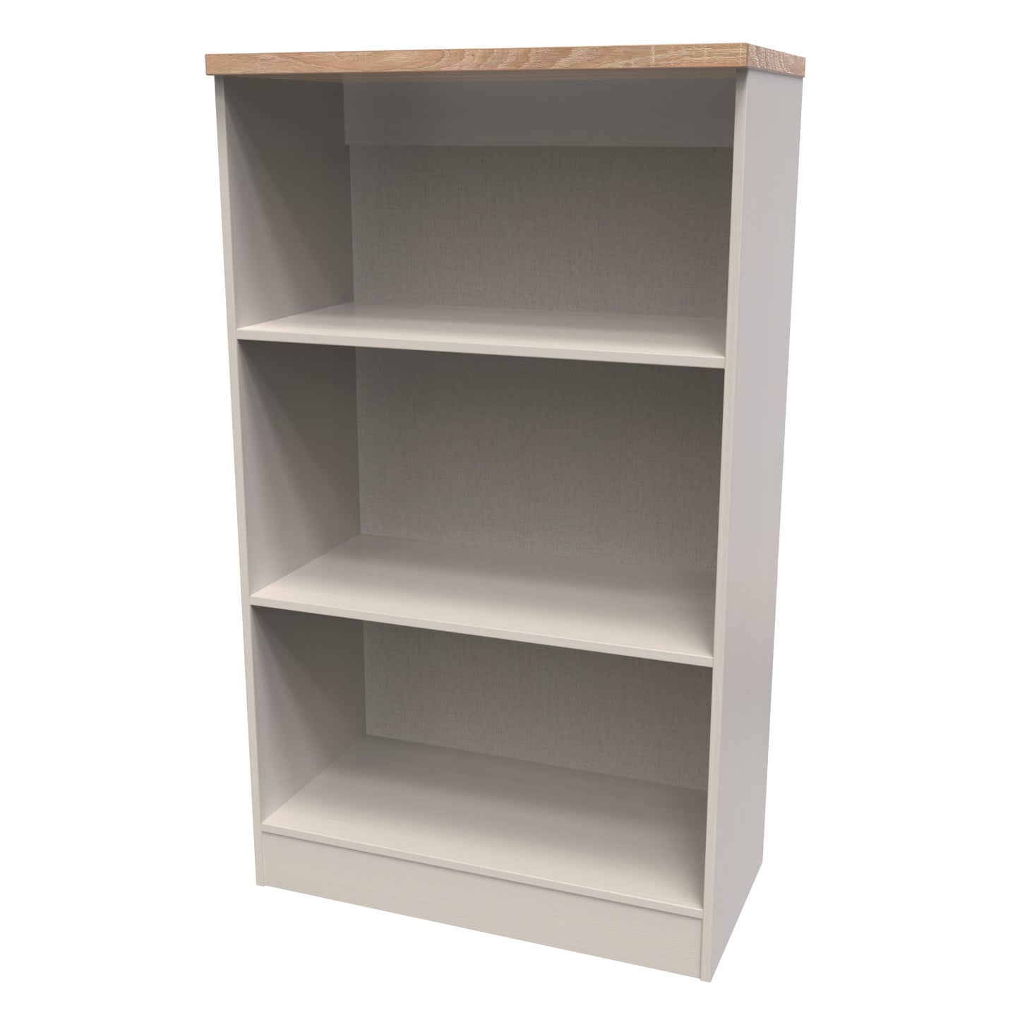 Washington Bookcase in Kashmir Ash with Bardolino Oak by Welcome Furniture