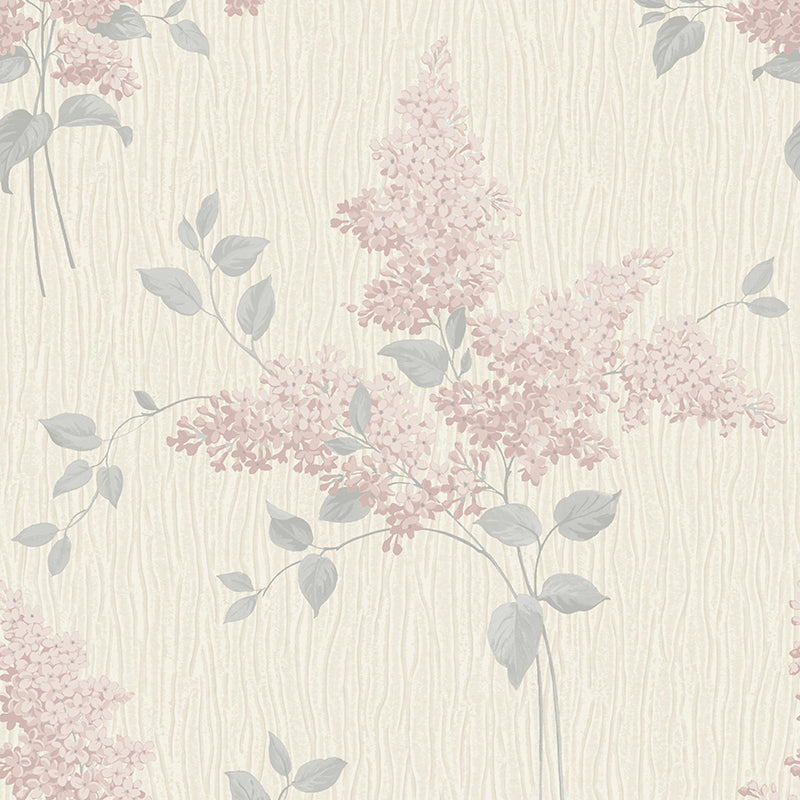 Tiffany Fiore Blush Wallpaper by Belgravia Décor